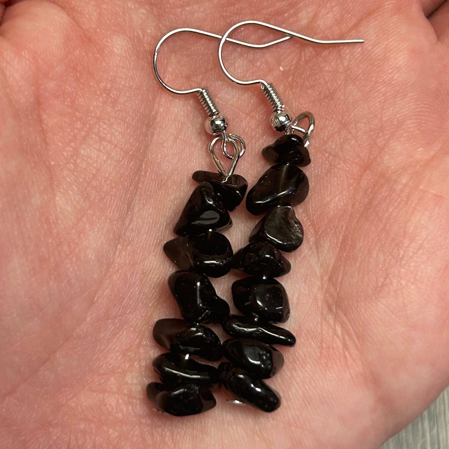 Gemstone Chip Dangle Earrings – Crystal Jewelry for Retailer