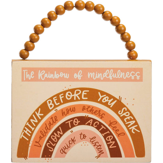 The Rainbow Of Mindfulness Ornament