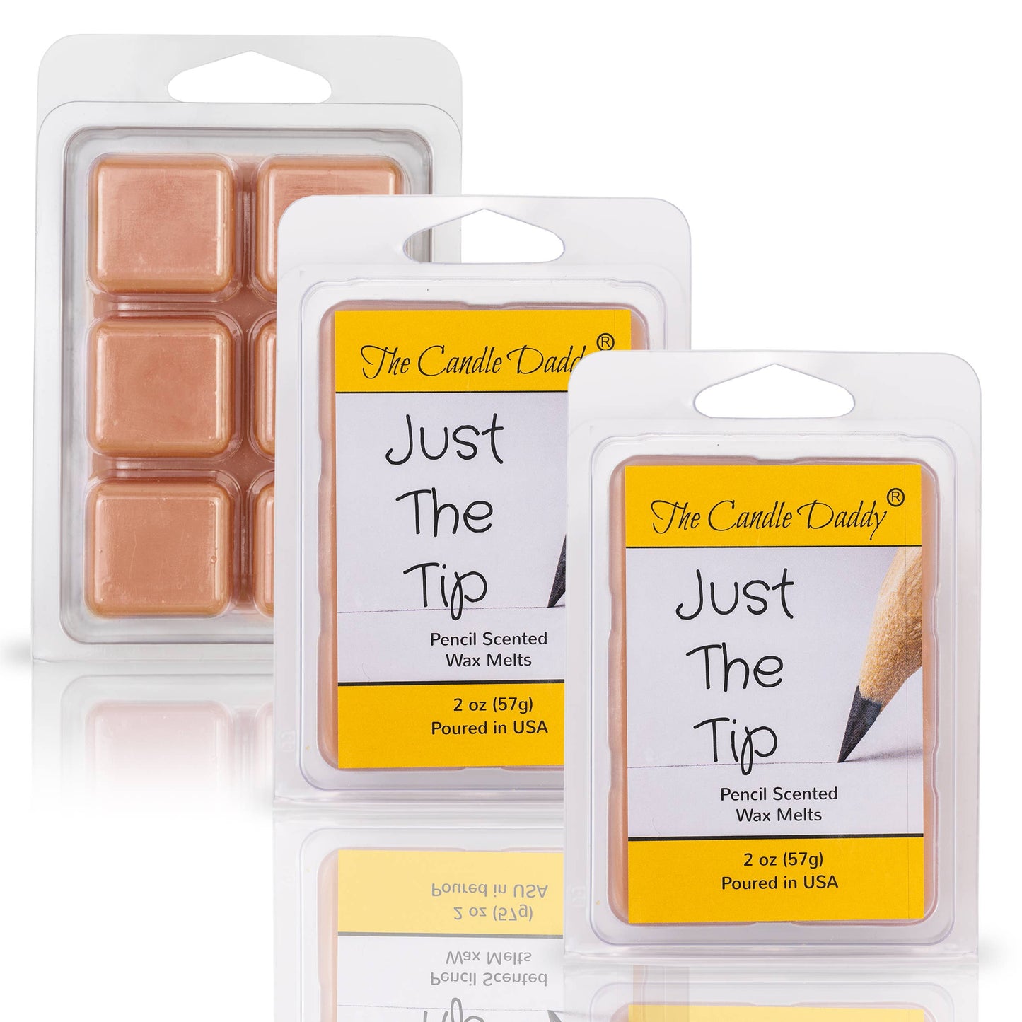 JUST THE TIP - #2 PENCIL SCENTED WAX MELT - 2 OUNCES