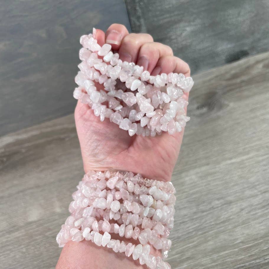 Gemstone Chip Bracelets