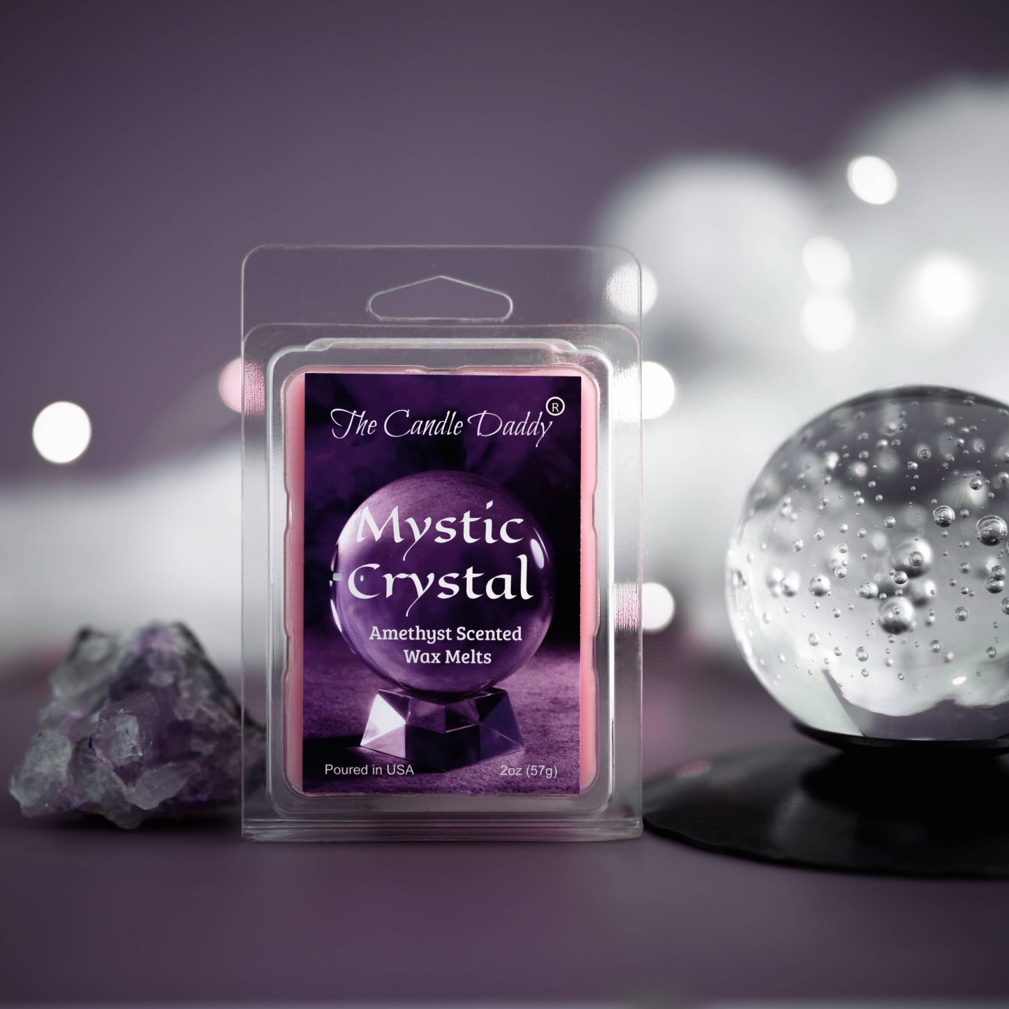 MYSTIC CRYSTAL - AMETHYST CRYSTAL SCENTED WAX MELT