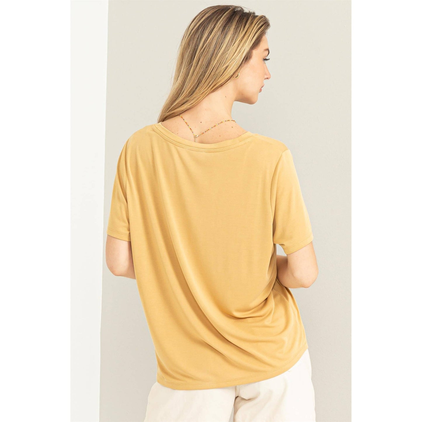 V-Neck Short-Sleeve Top