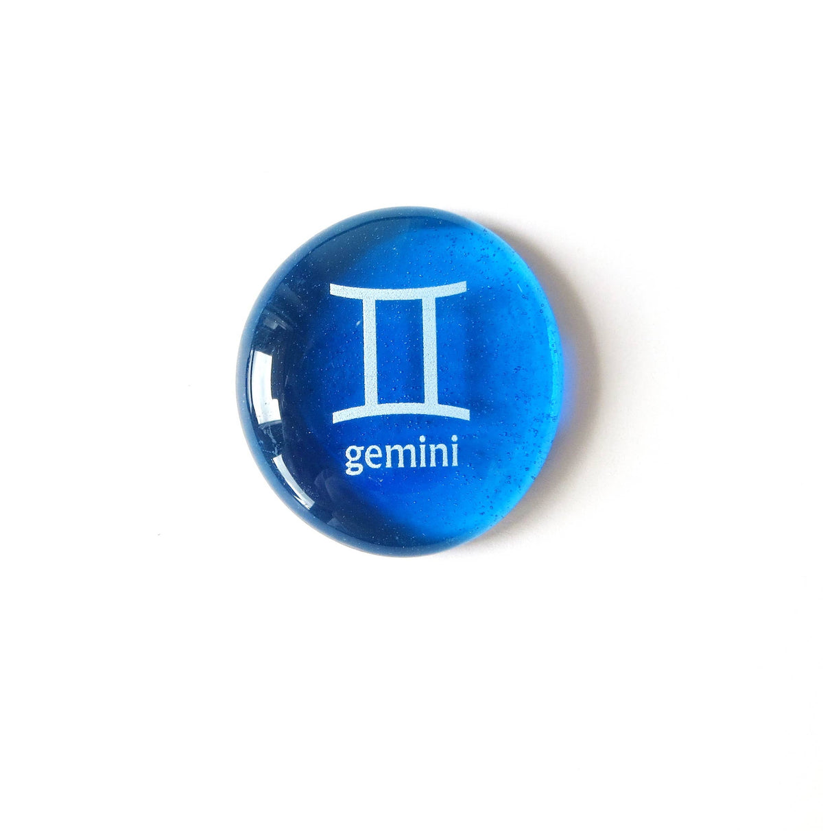 Zodiac Stones, Glass Rocks with Astrological Symbols