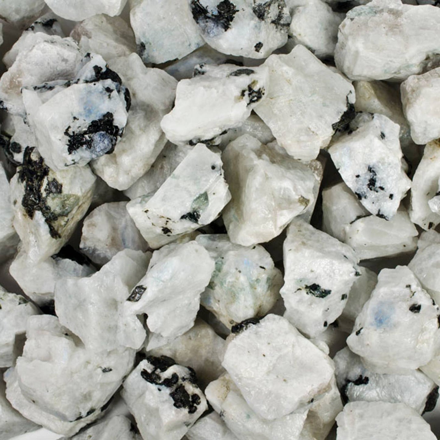 Rough Rainbow Moonstone - India - Raw Natural Stones