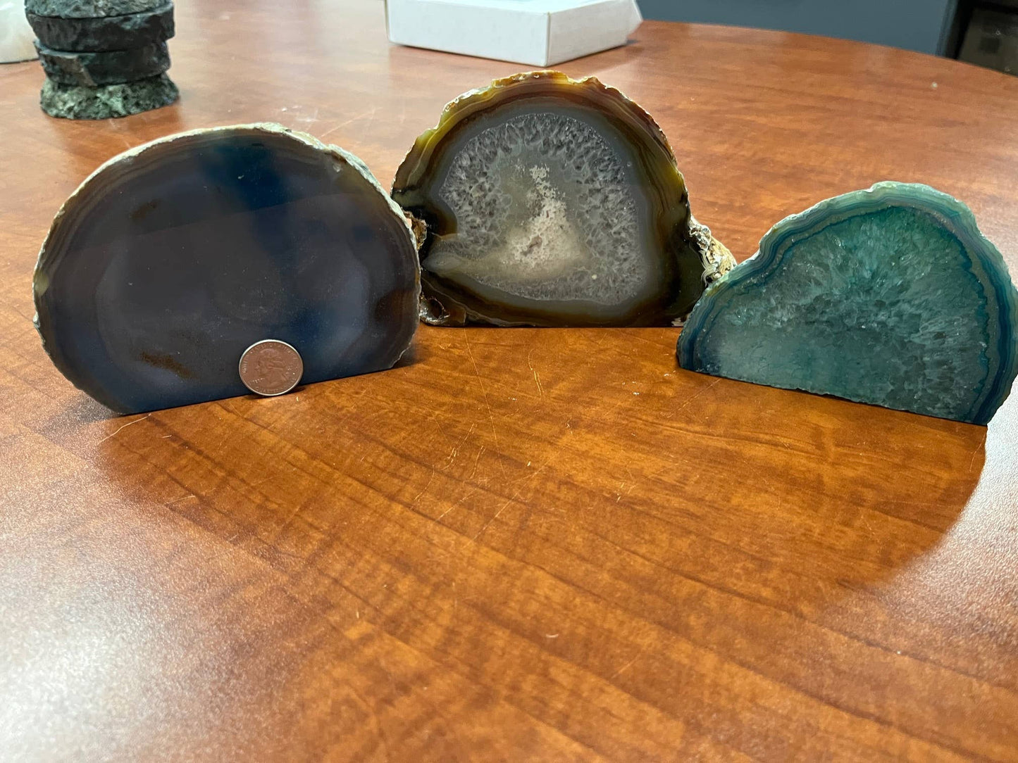 Large Assorted Agate ends- Sold By the Piece