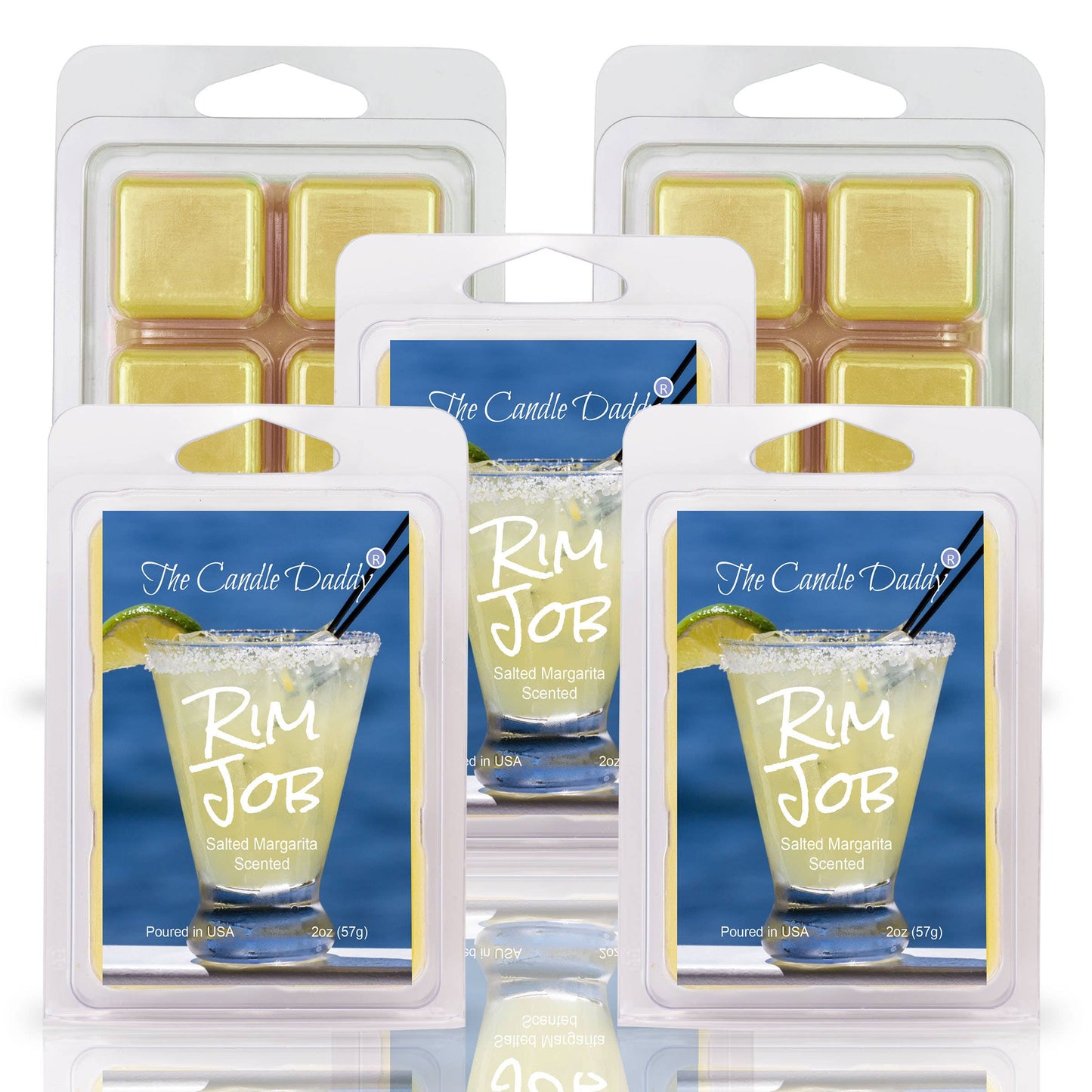 RIM JOB - SALTED MARGARITA SCENTED WAX MELT - 1 PACK - 2 OZ