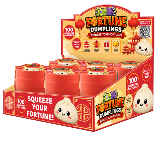 Fun Doh Mystery Fortune Cookie Squishy Dumpling - 12/Display