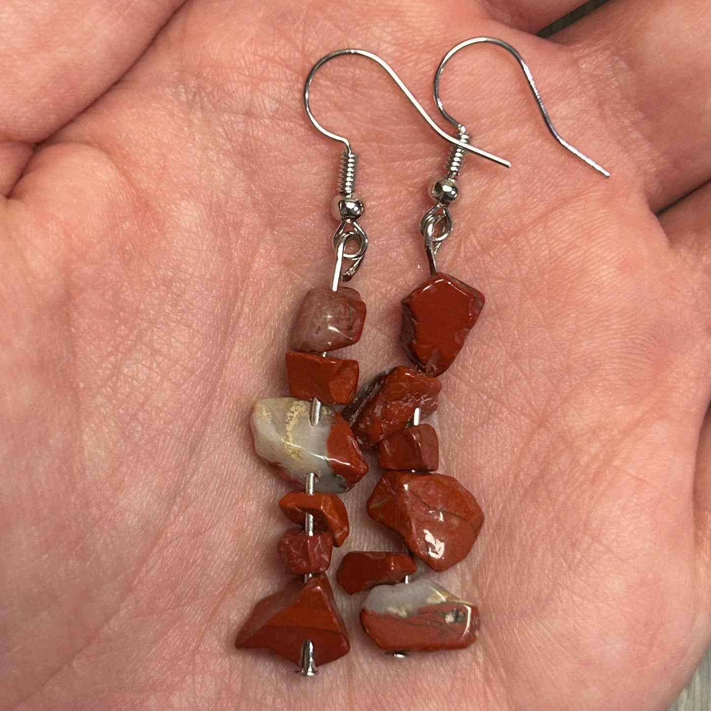 Gemstone Chip Dangle Earrings – Crystal Jewelry for Retailer