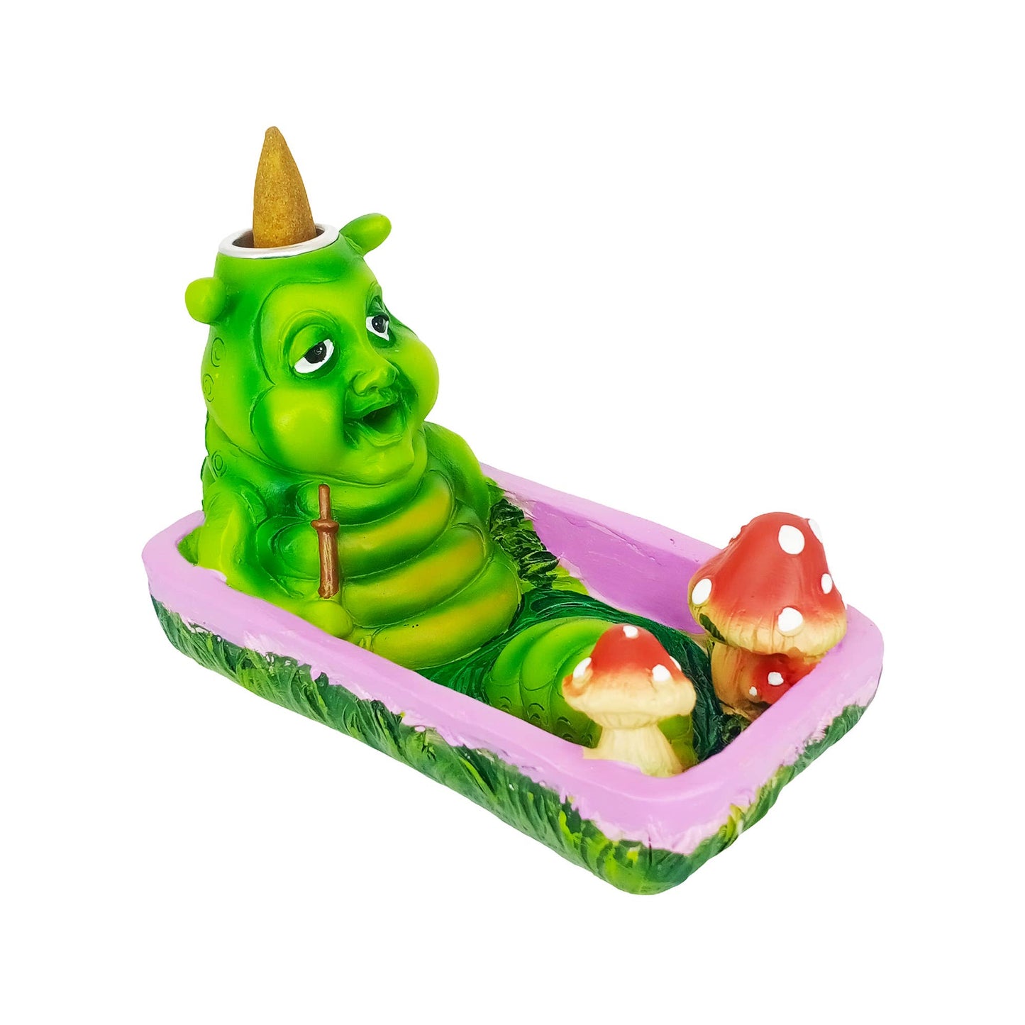 Caterpillar Hookah Backflow Incense Burner