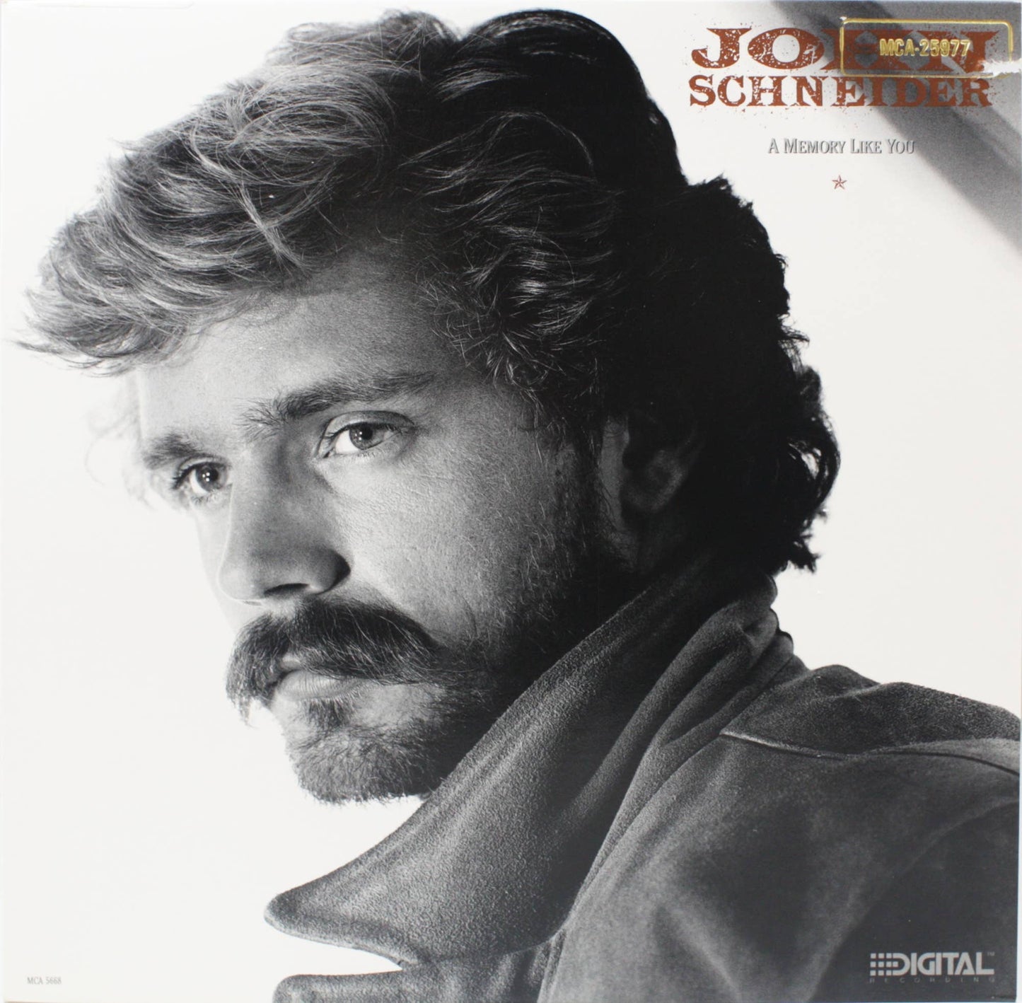 12" Vinyl LP Record - John Schneider - A Memory Like Country