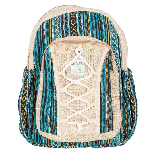Blue Tones Hemp Backpack