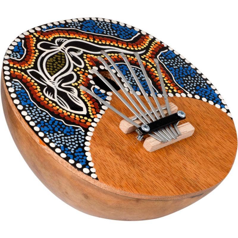 LARGE PAINTED CARIMBA