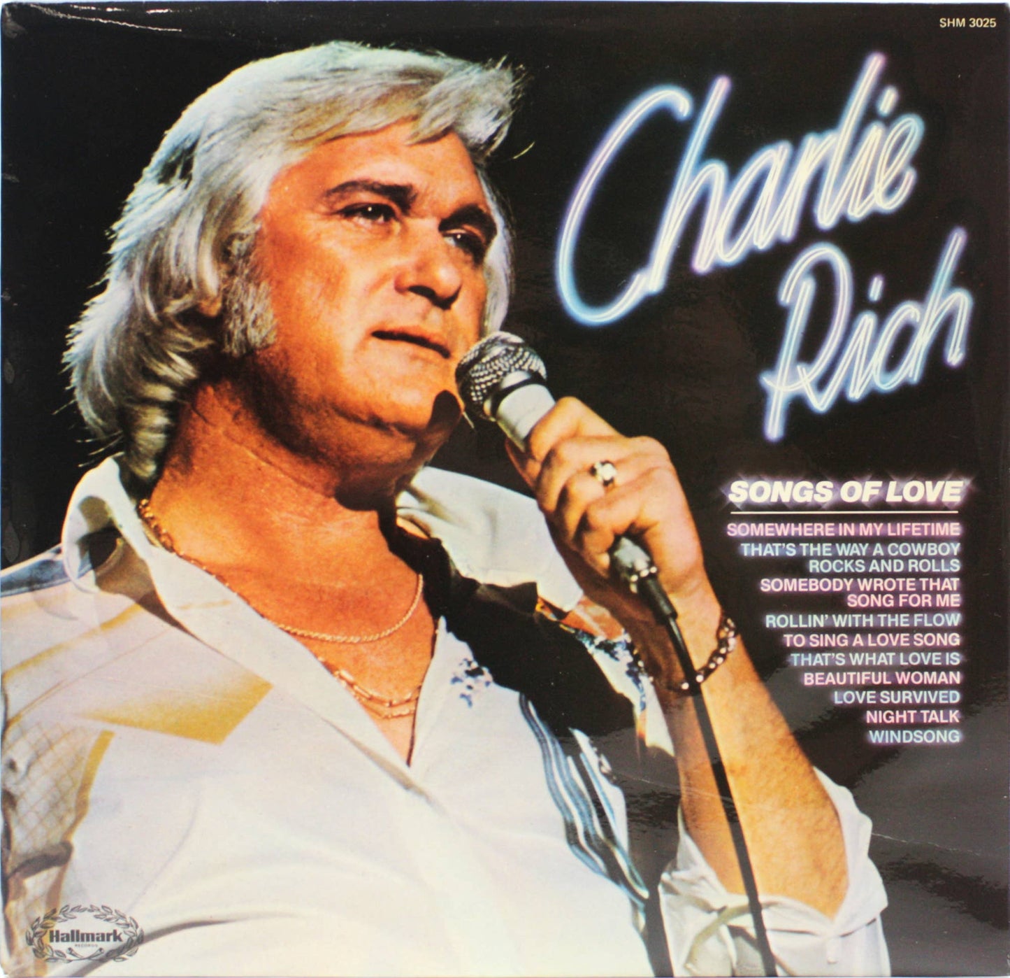12" Vinyl LP Record - Charlie Rich - Songs Of Love Country