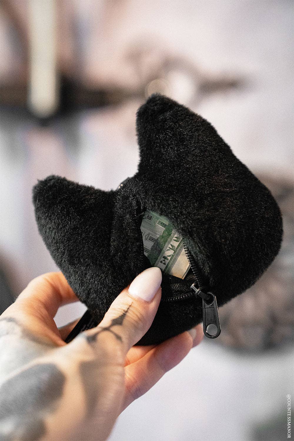 Skelekitty Coin Purse Charm