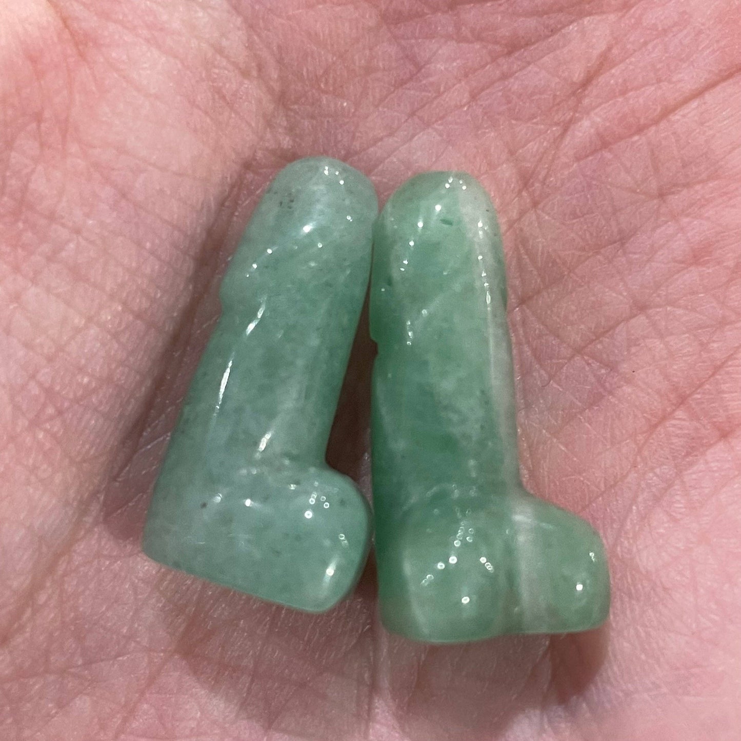 Crystal Phallic Figurine – Small Carved Gemstone Statue