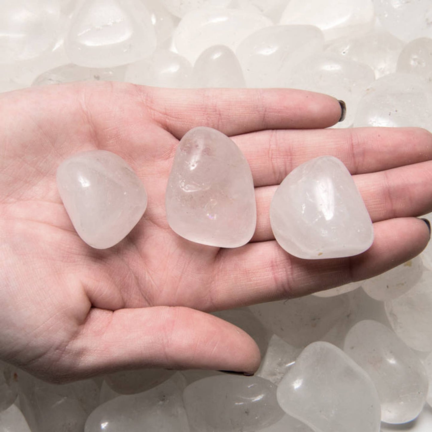 Tumbled Crystal Quartz - L - B Grade - Brazil