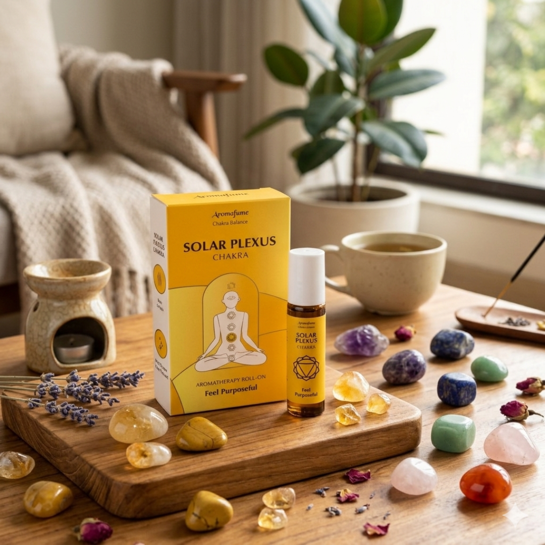 Solar Plexus Chakra Roll On | Chakra Fragrance Oil Roll On