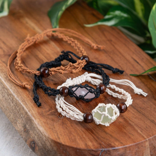 Interchangeable Crystal Holder Bracelet