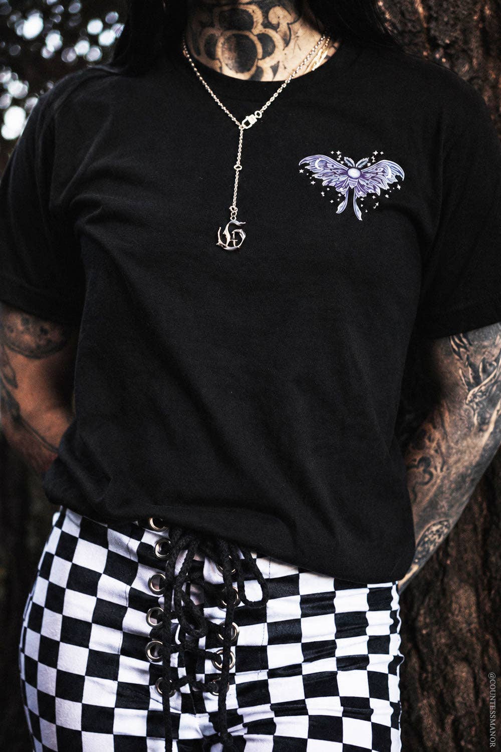 Moon Moth Wings T-shirt