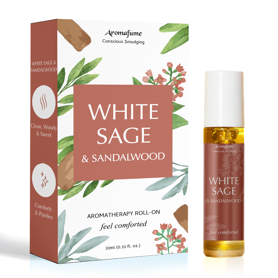 White Sage & Sandalwood Roll On | Fragrance Oil Roll On