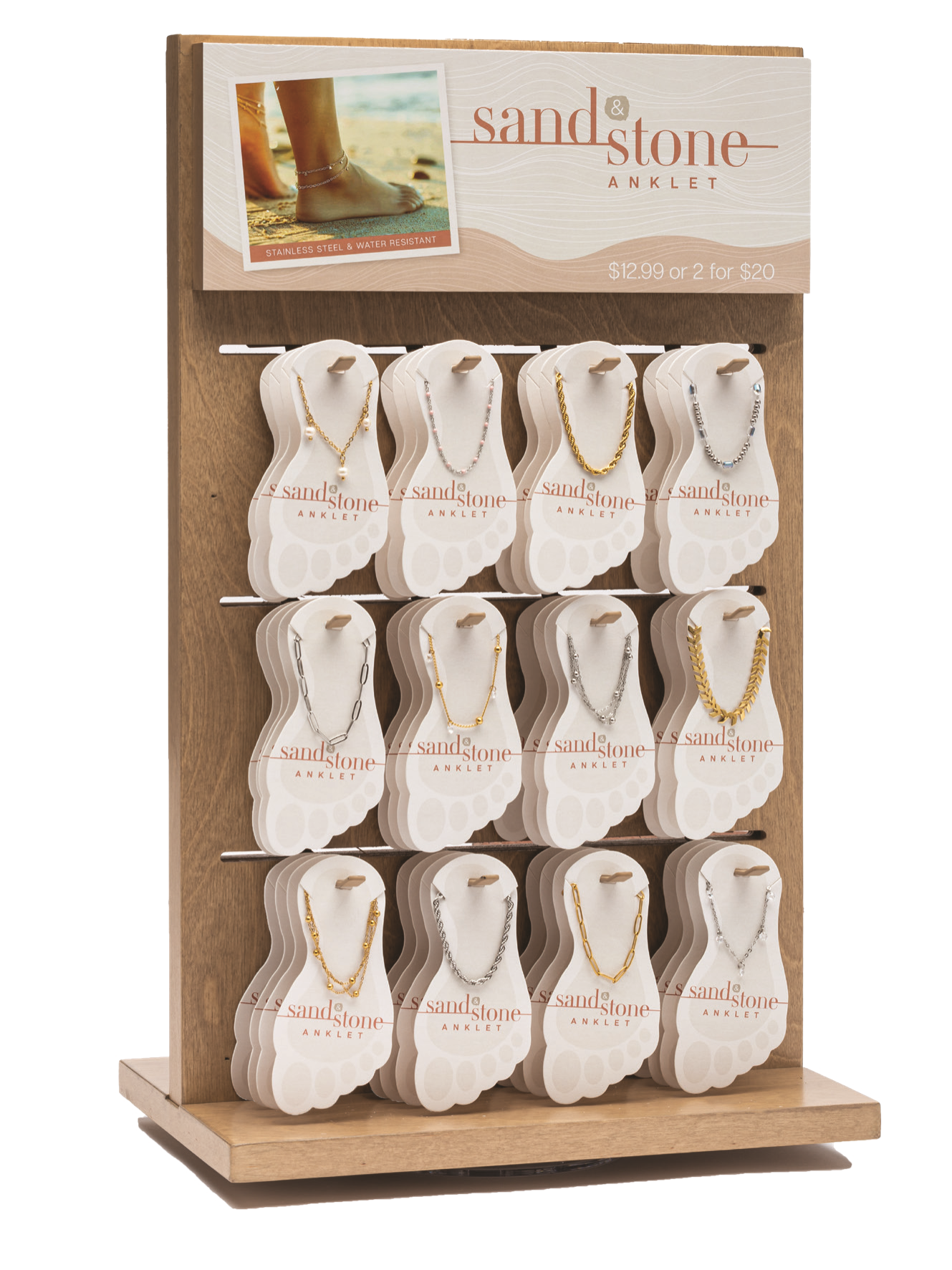 Sand & Stone Anklet Starter Package