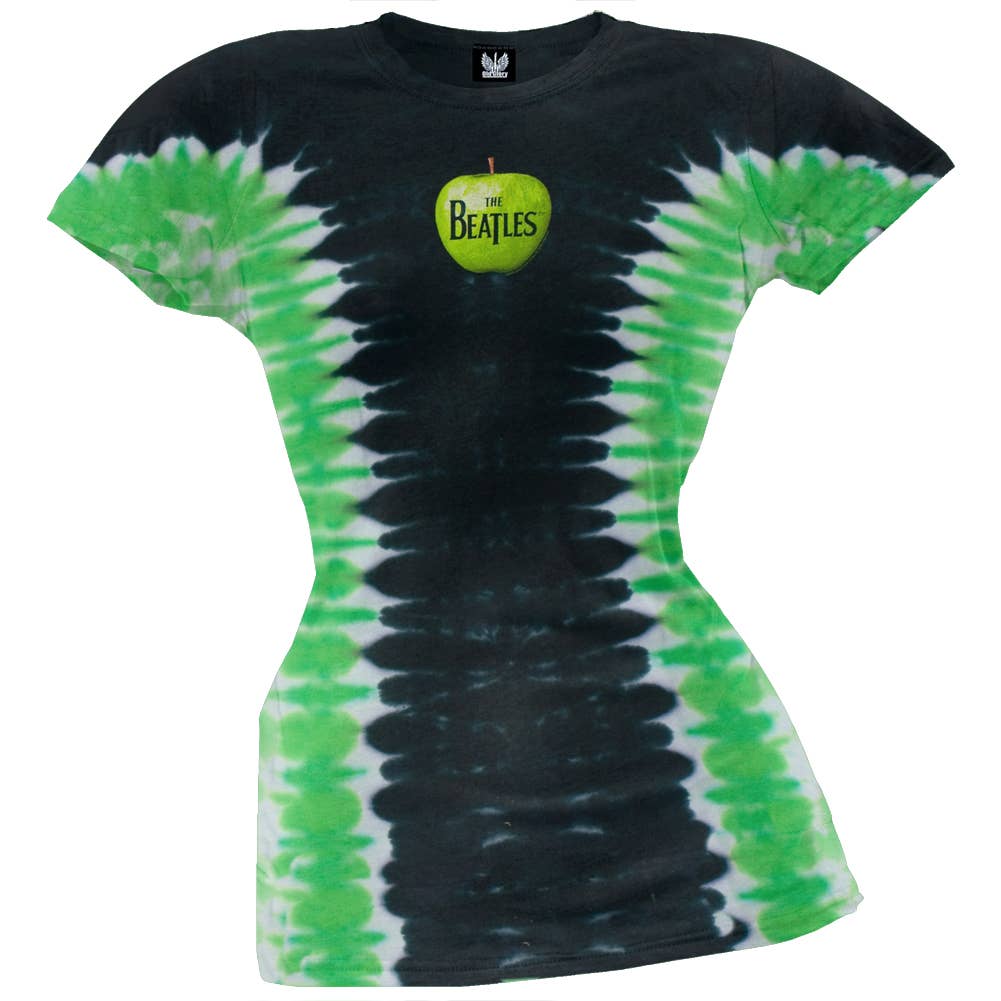The Beatles - Apple Logo Tie Dye Women's Juniors T Shirt