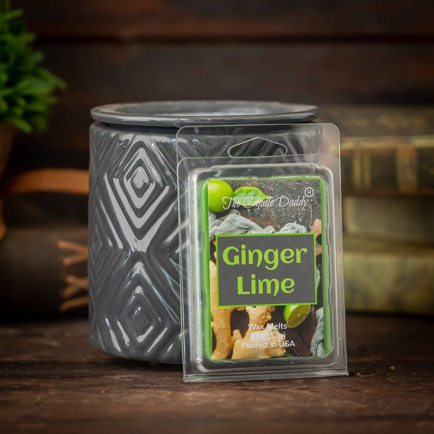GINGER LIME - FRUITY GINGER LIME SCENTED WAX MELT