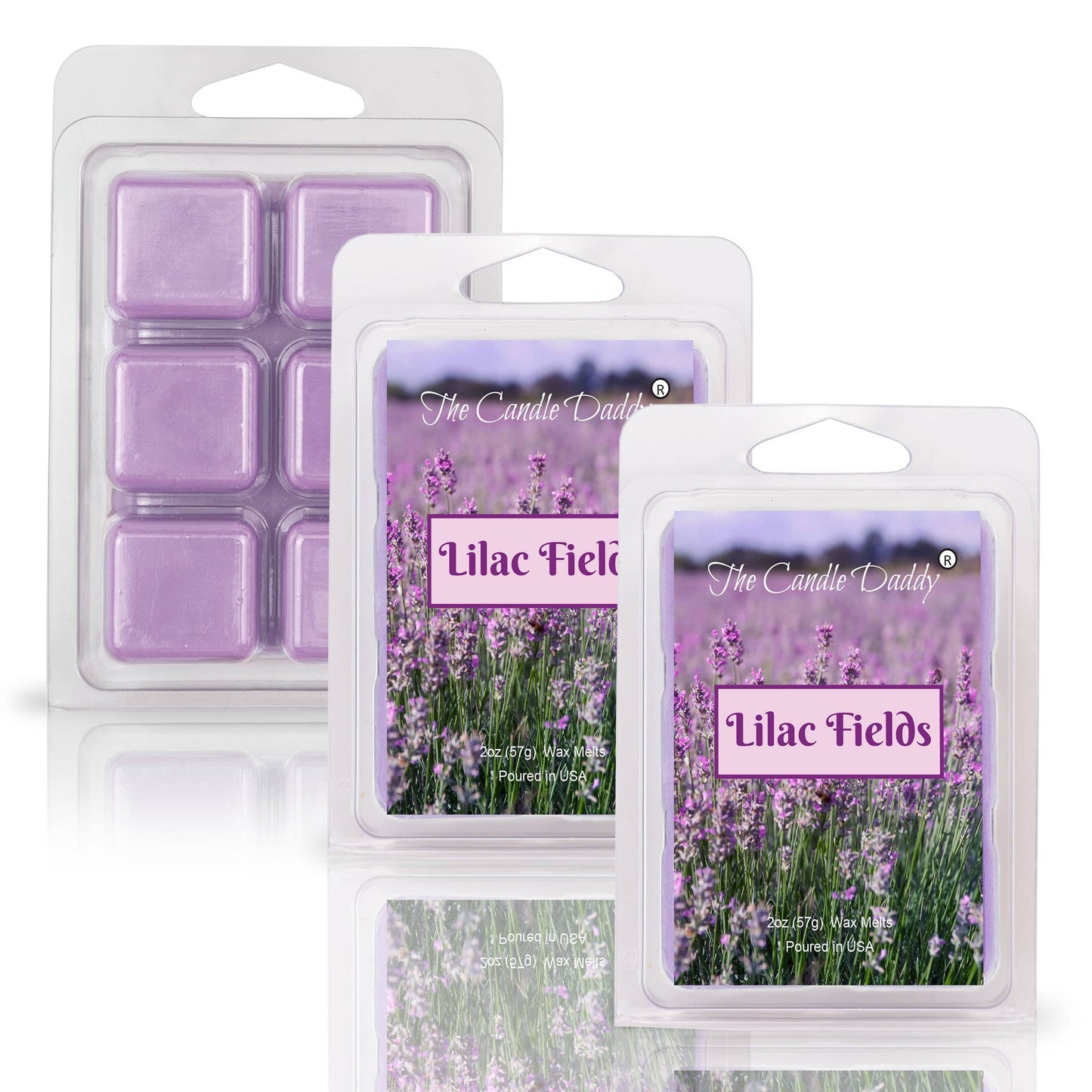 LILAC FIELDS - FLORAL SPRING SCENTED WAX MELT - 1 PACK - 2OZ