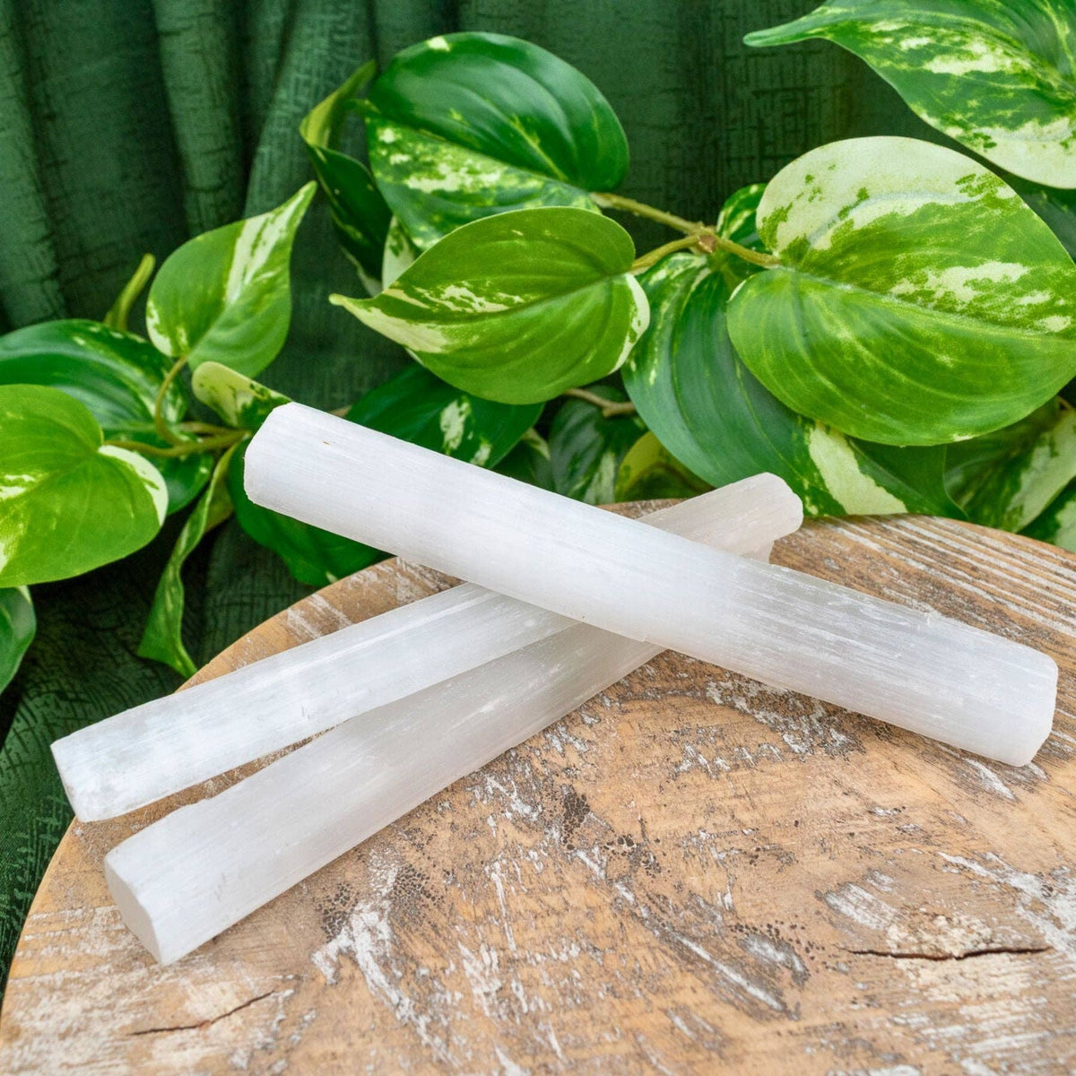 Raw Selenite Wand