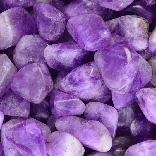 Tumbled Deep Purple Amethyst - Madagascar (1 lb)