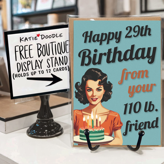 Birthday Cards, Greeting Cards, Funny Cards with Display