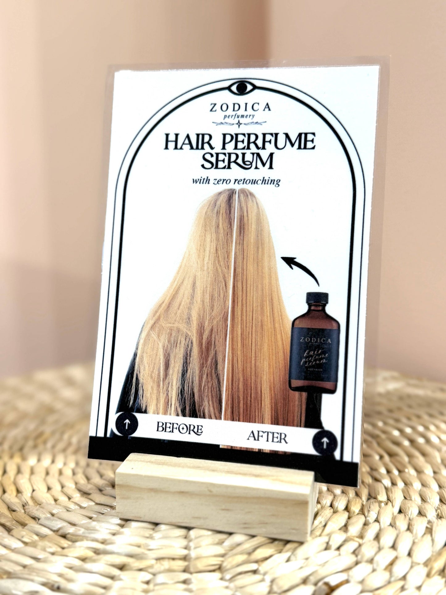 POP Hair Perfume Serum 4x6 Sign