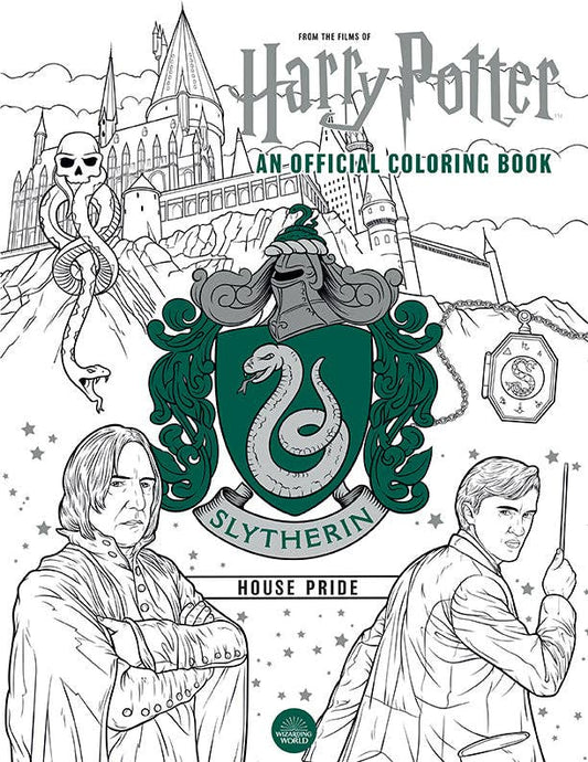 Harry Potter: Slytherin House Pride: The Official Coloring Book