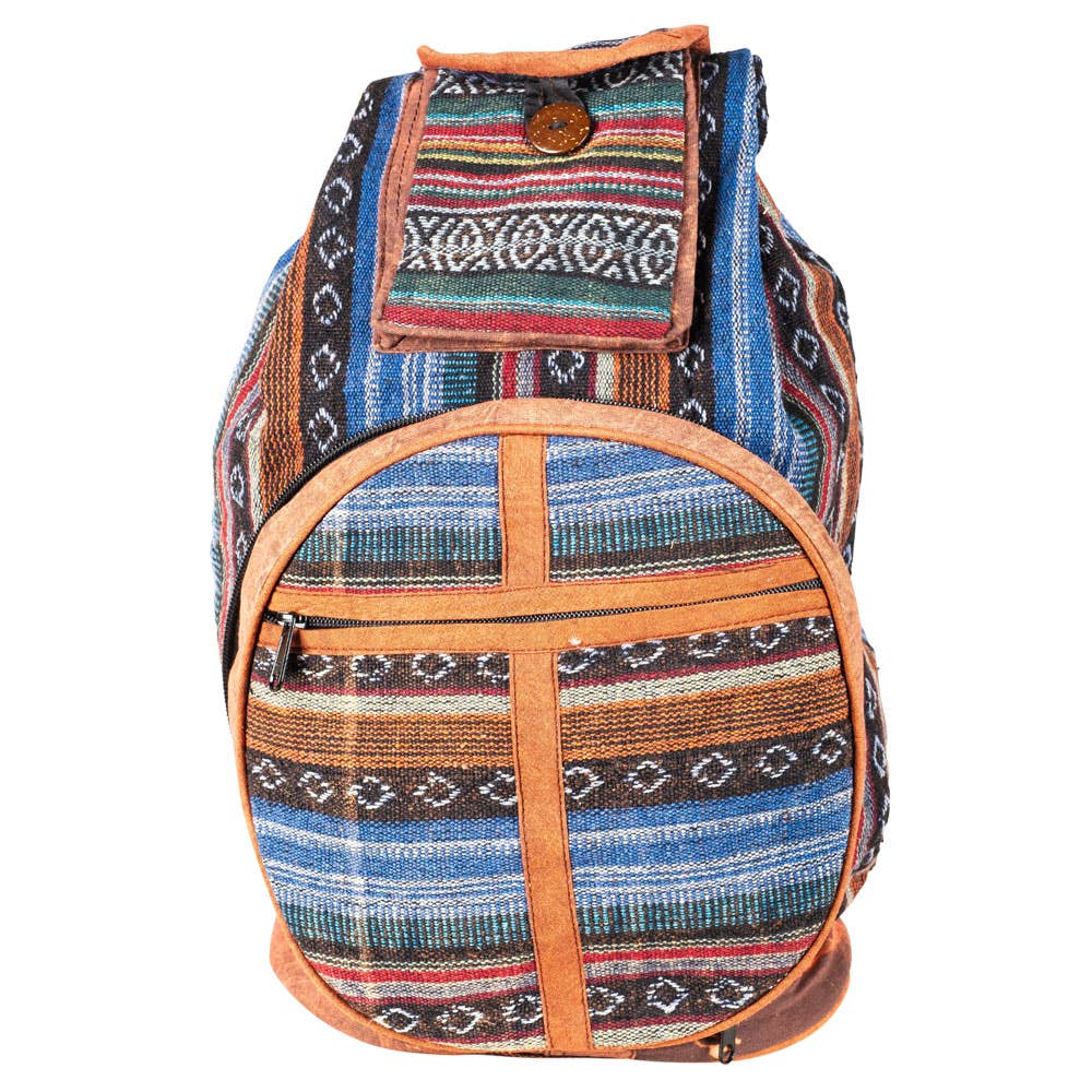 Stonewashed Convertible Backpack