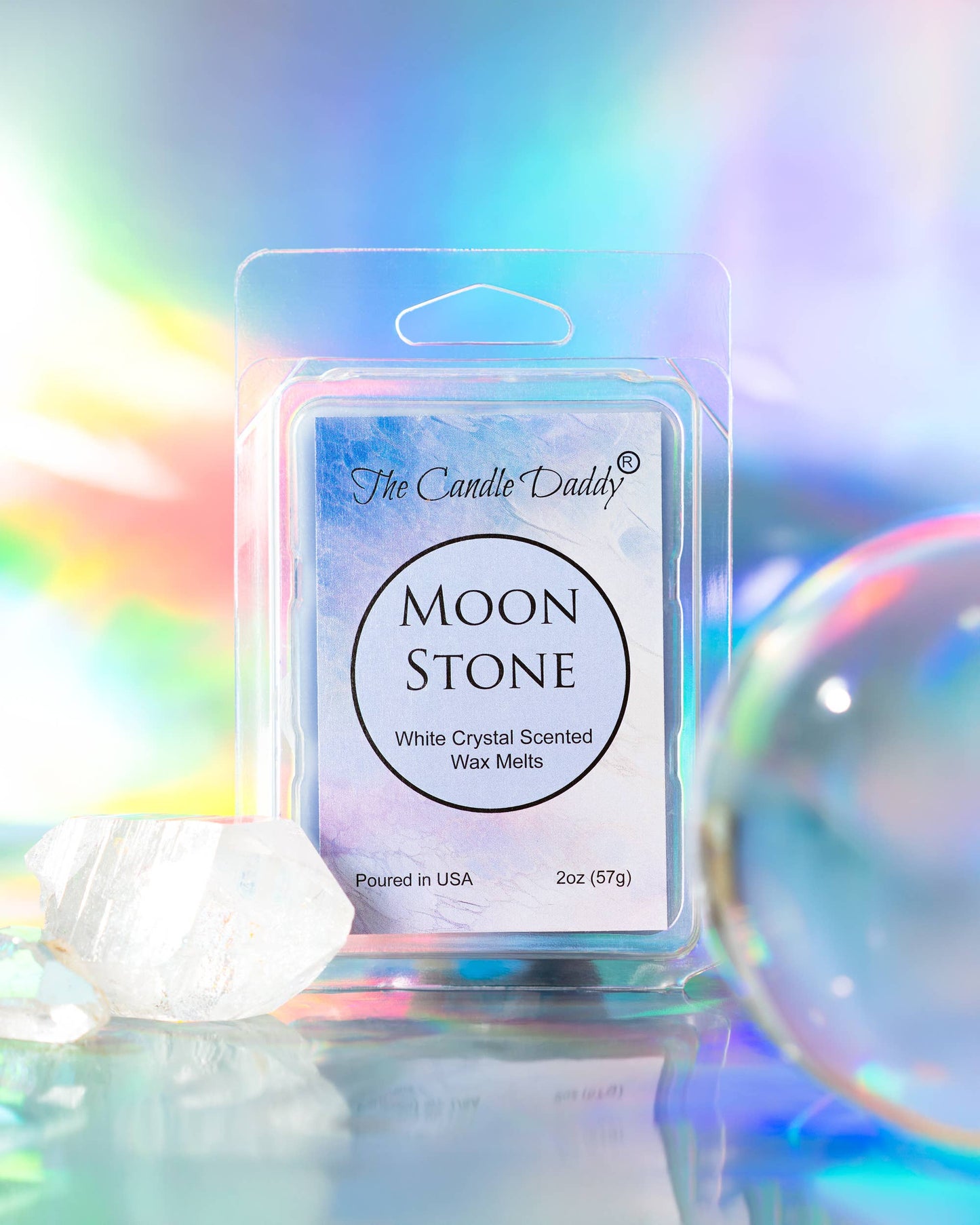 Moon Stone - White Crystal Maximum Scented Wax Melt