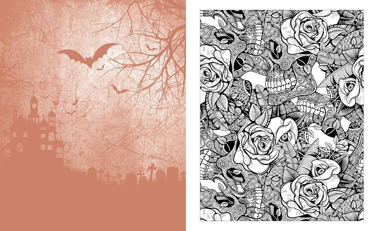 Gothic Coloring Book: Over 45 Images