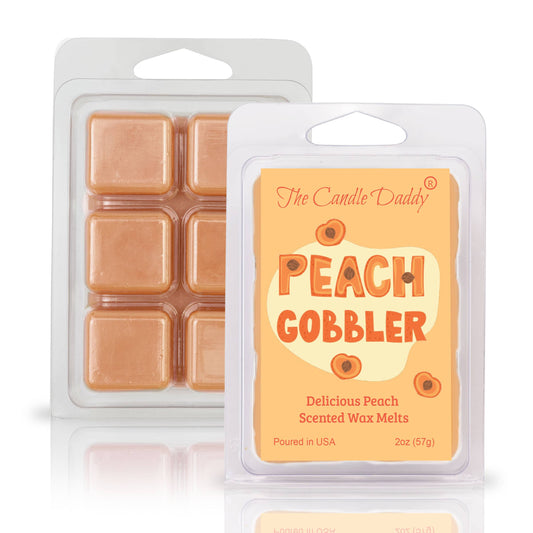 PEACH GOBBLER - DELICIOUS PEACH SCENTED WAX MELT