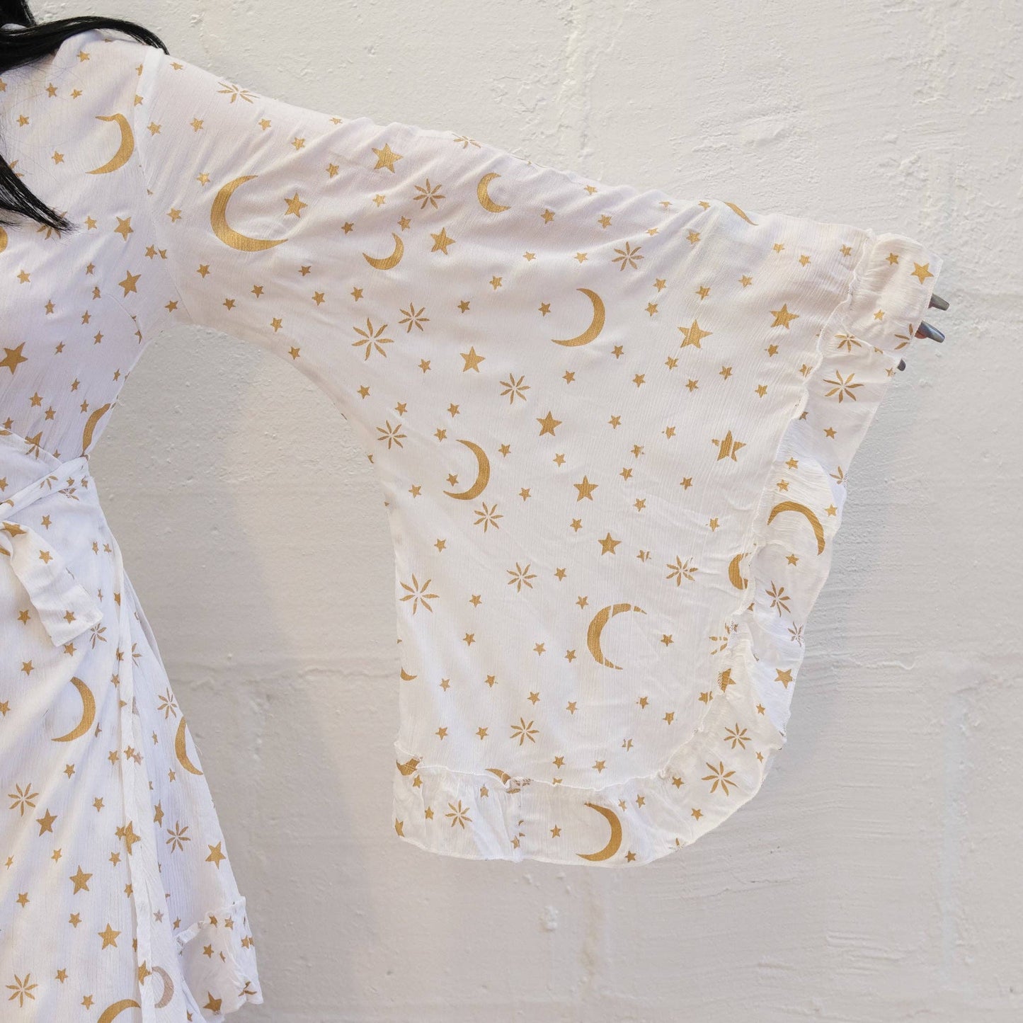 Celestial Goddess Boho Wrap Dress