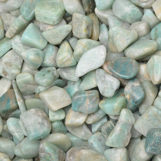 Tumbled Amazonite - M - B Grade - Brazil (1 lb)