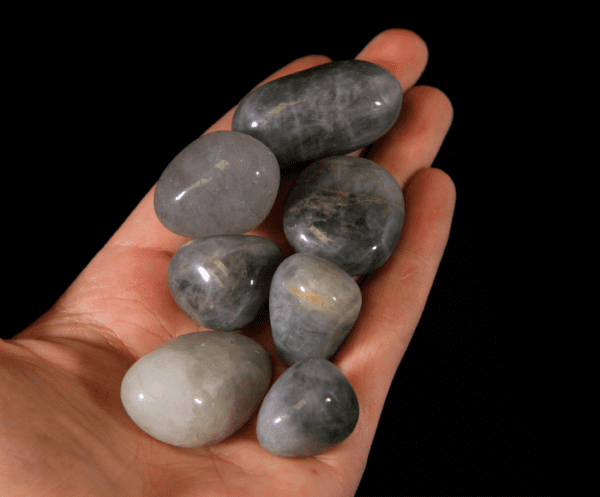 Tumbled Smoky Quartz, Small (19mm-25mm) - Sold By the Pound