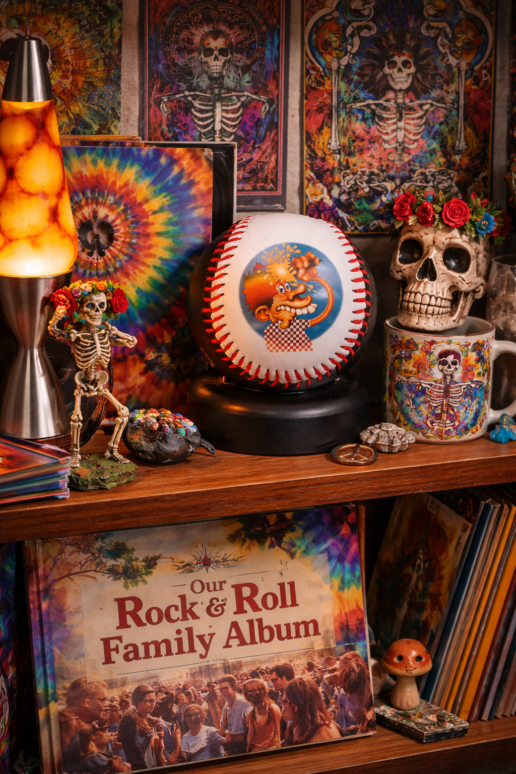 Grateful Dead - Ice Cream Kid Collectors Baseball