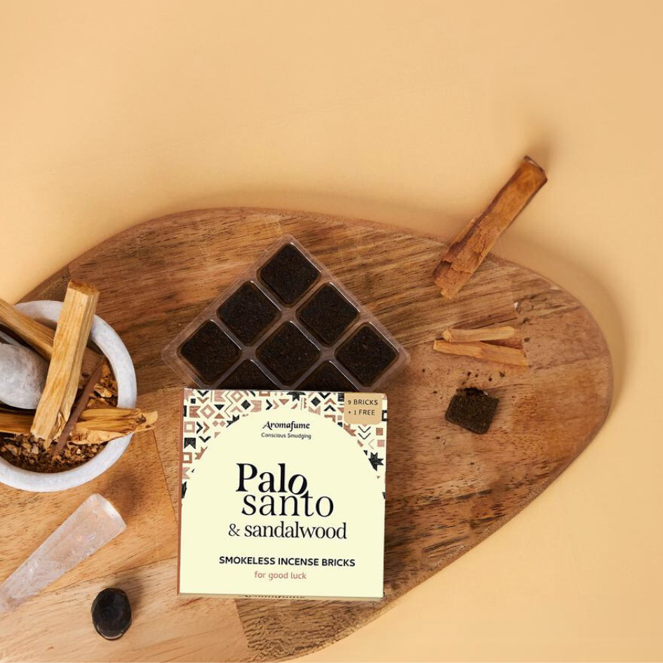 Palo Santo & Sandalwood Incense Bricks | Palo Santo Incense