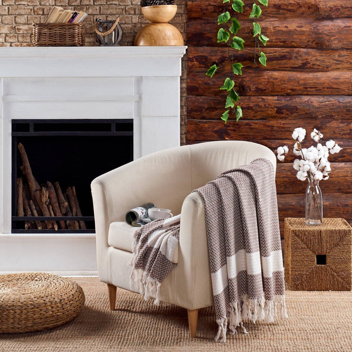Throw Size Aegean Blanket – Soft & Breathable 100% Turkish Muslin - 7 Colors