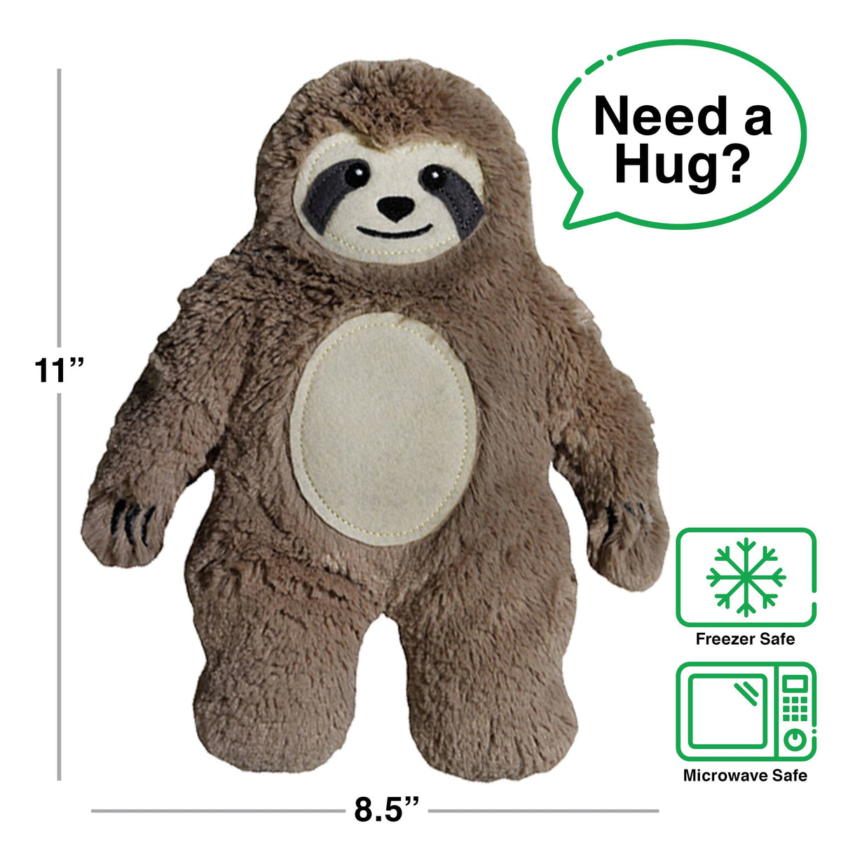 Huggable Sloth Heating Pad & Pillow 2