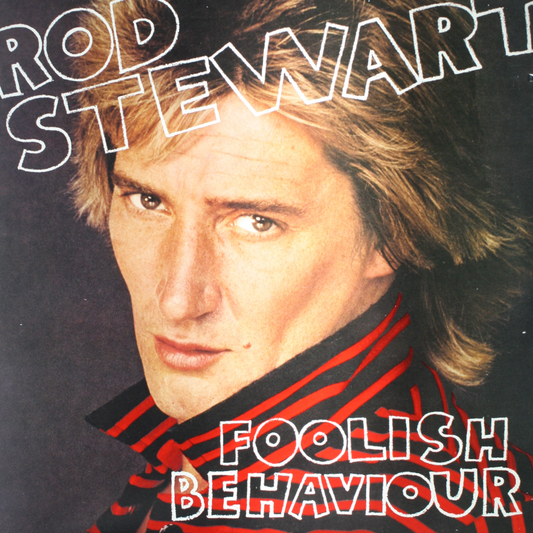 12" Vinyl LP Record - Rod Stewart Foolish Behaviour Pop Rock
