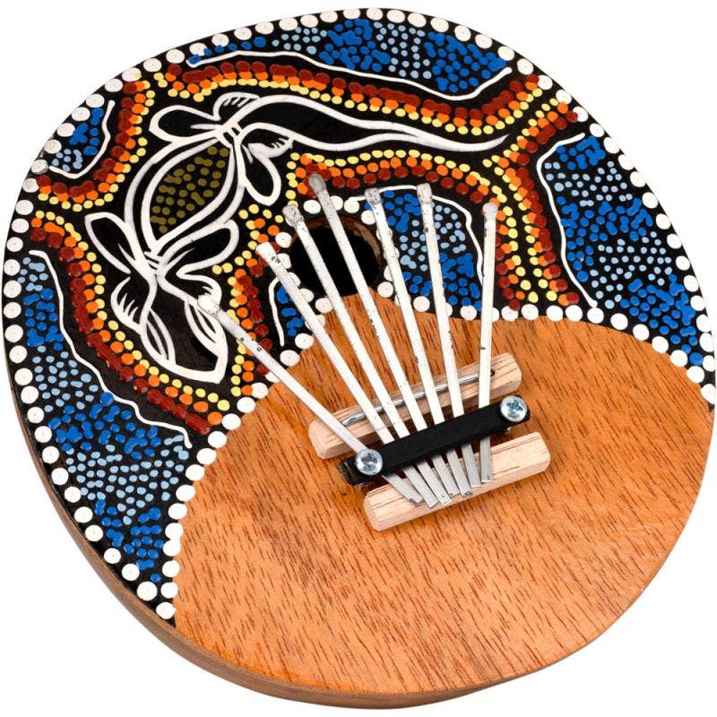 LARGE PAINTED CARIMBA