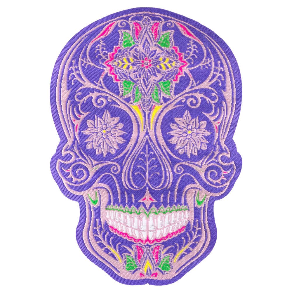 Sugar Skull Embroidered Patch - Inspired by Exotic Locations