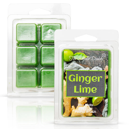 GINGER LIME - FRUITY GINGER LIME SCENTED WAX MELT