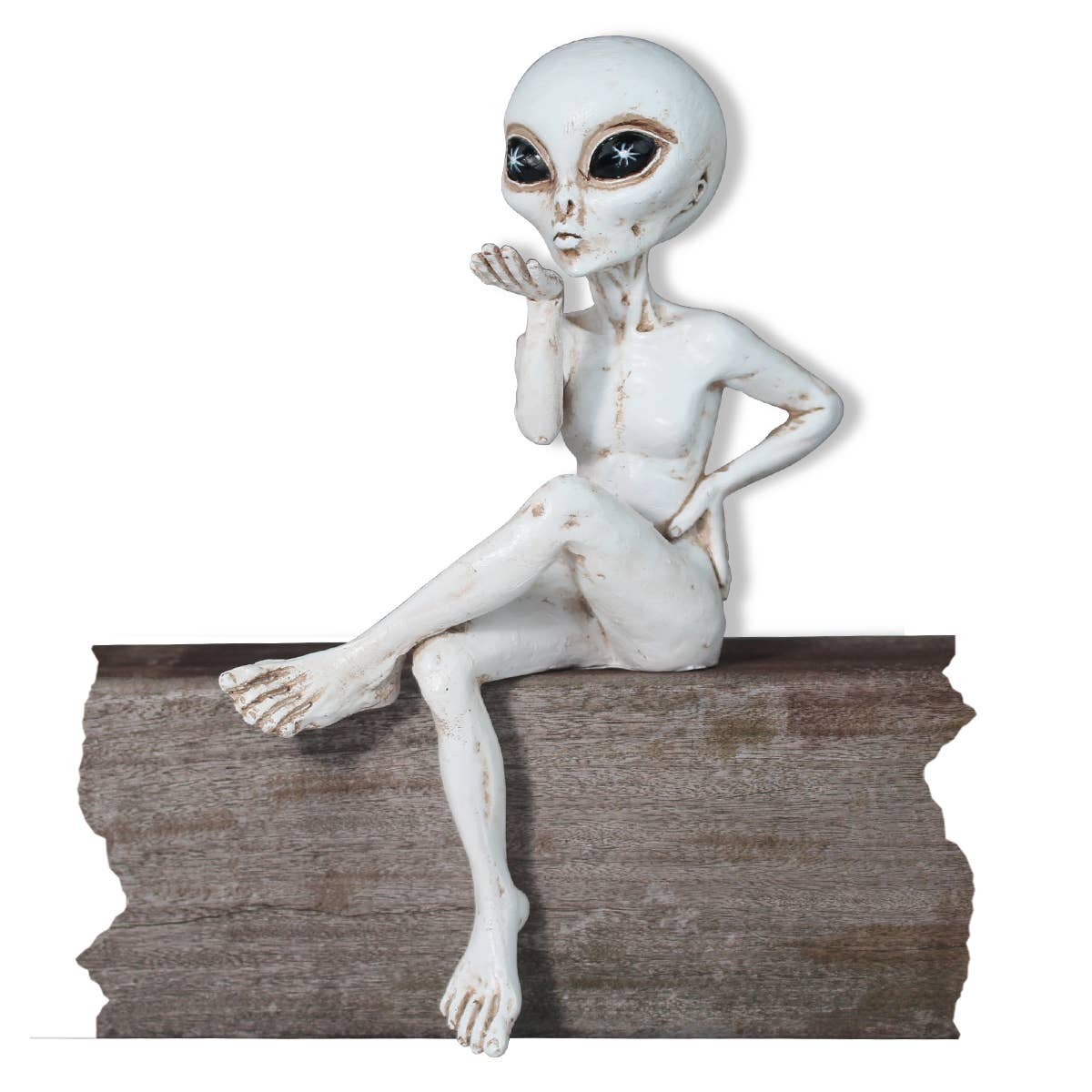 Alien Invasion 'The Flirty' 10” H Female Alien Shelf Sitter
