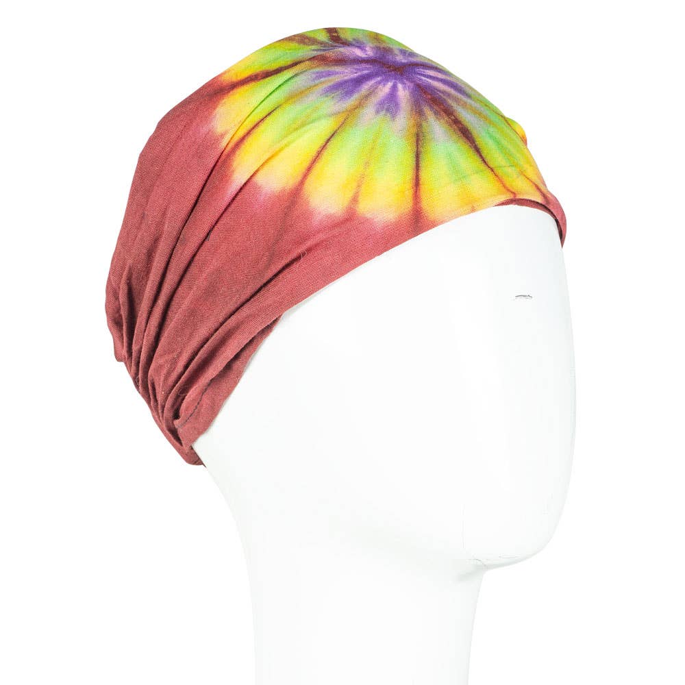 TIE DYE HEADBAND ASSORTED COLOR